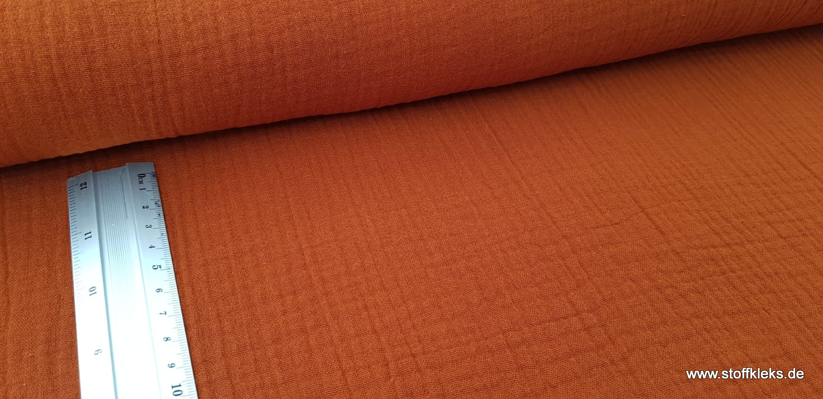 Baumwolle | double gauze/Musselin | Uni | rost