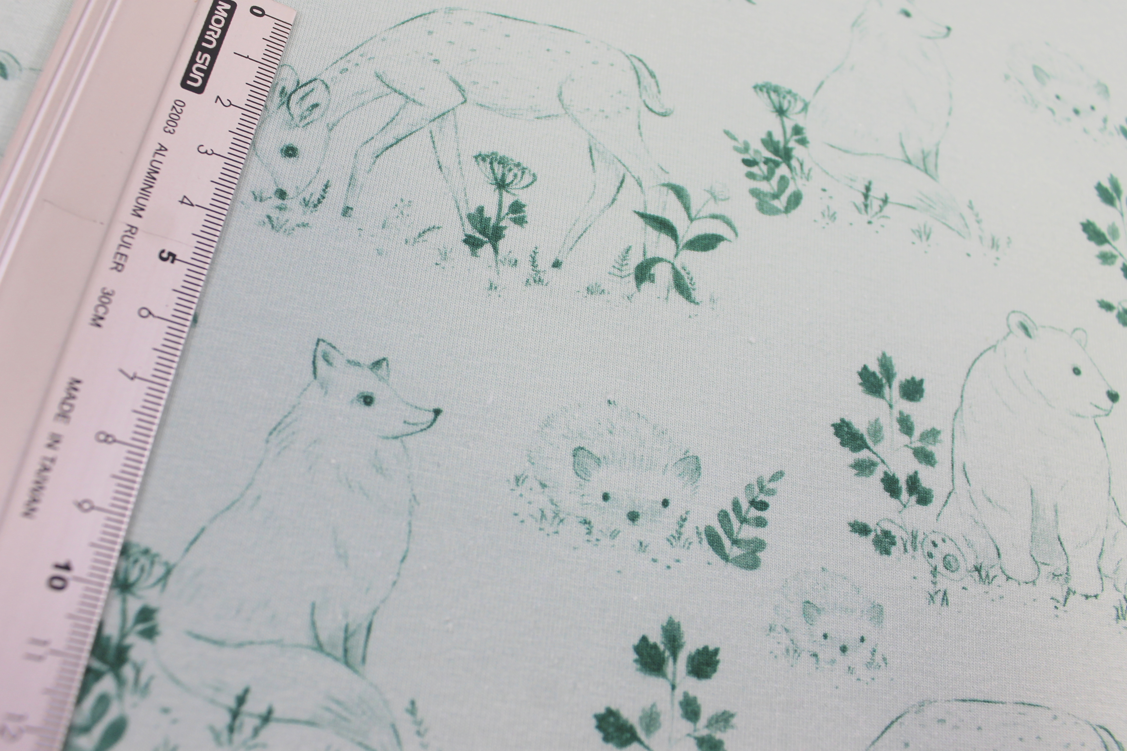 Jersey | bedruckt | Bär | grün