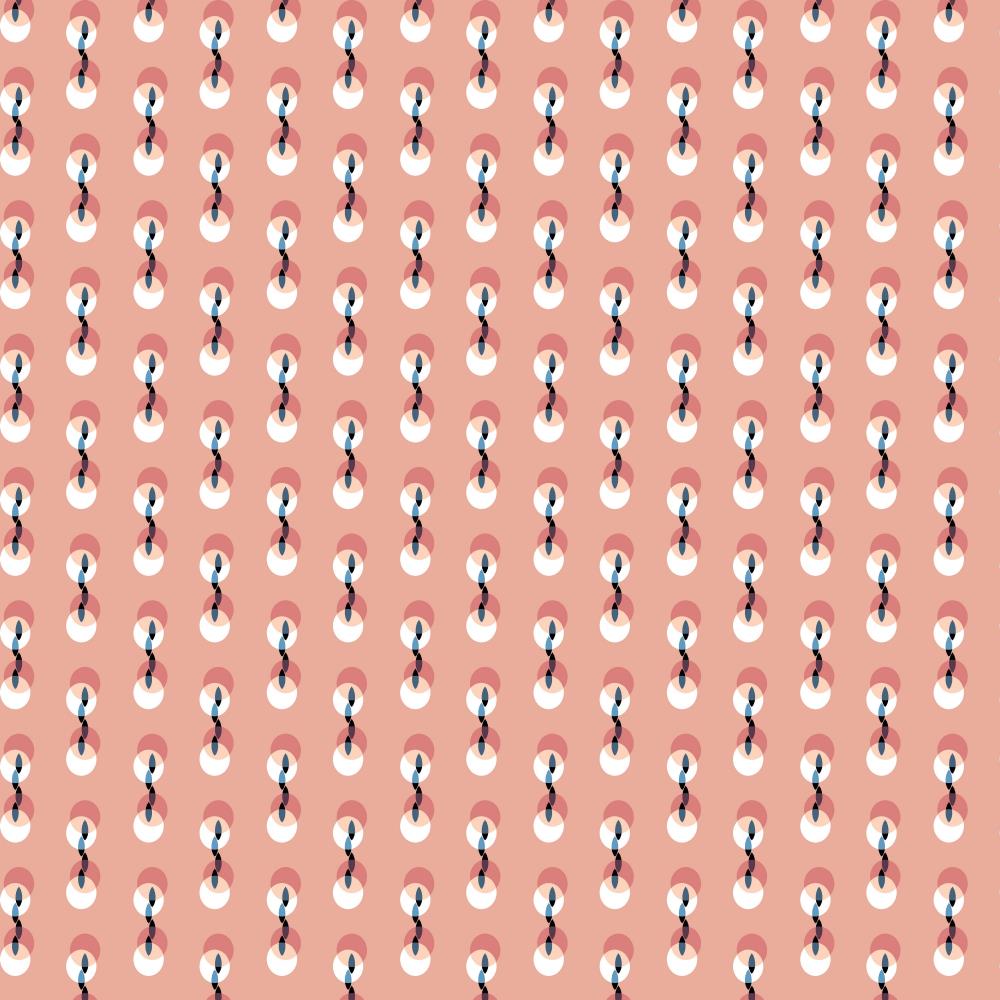 Radiance | Viskose | bedruckt | together again | lachs