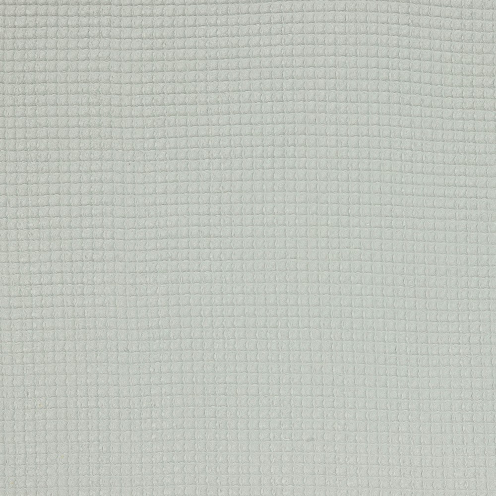 Baumwolle | uni | Waffle Piqué | hellgrau