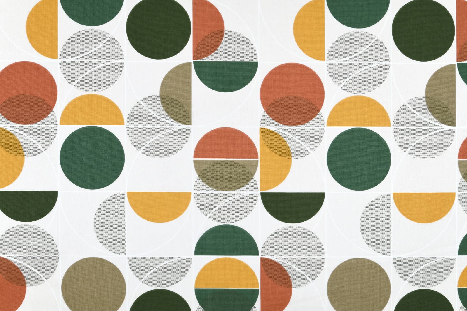 beschichtete Baumwolle / Wachstuchstück |  retro | grau