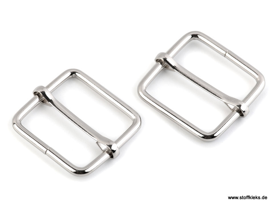 Gurtschieber | 26 mm | silbernfarbend