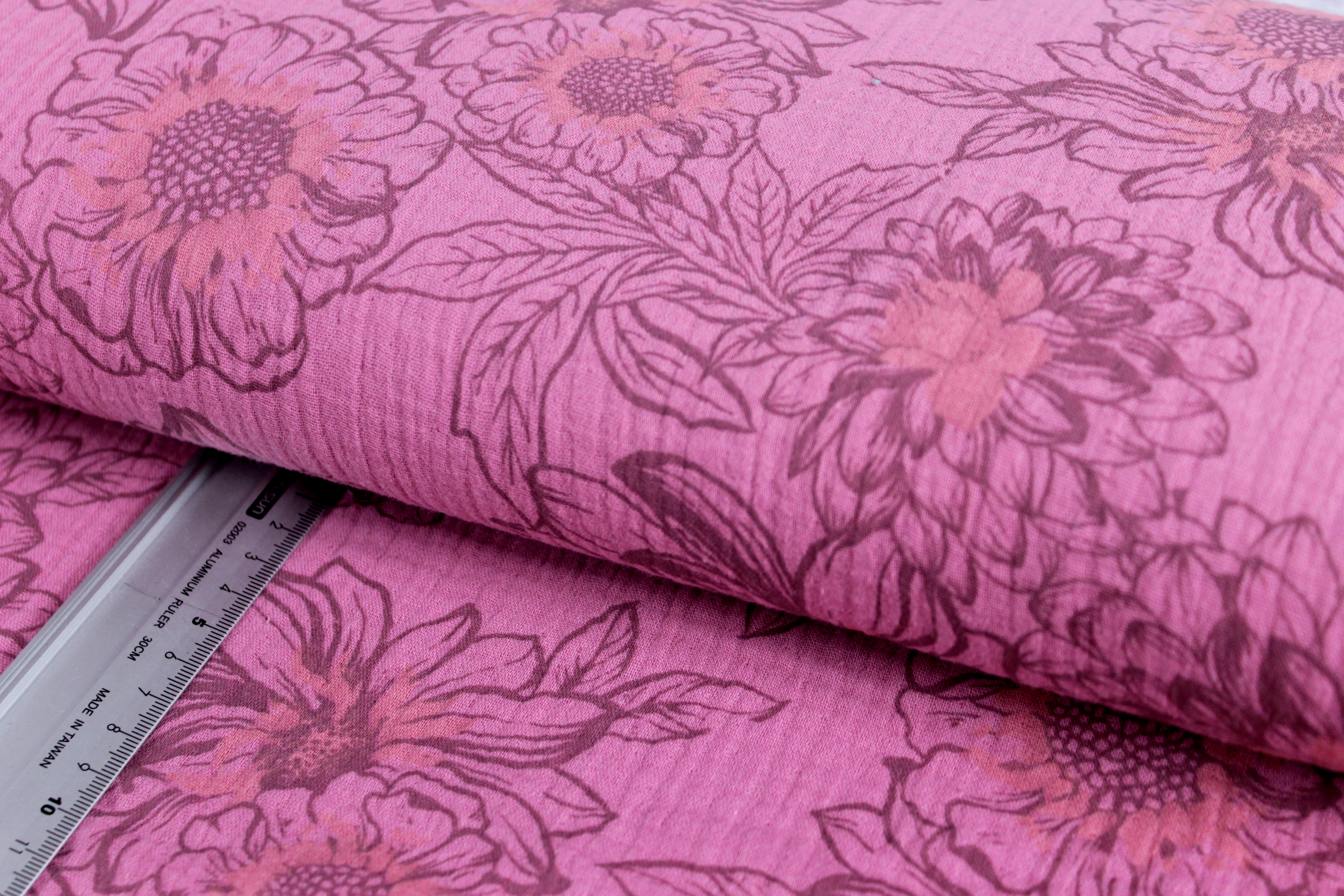 Baumwolle | double gauze / Musselin | beautiful | blush