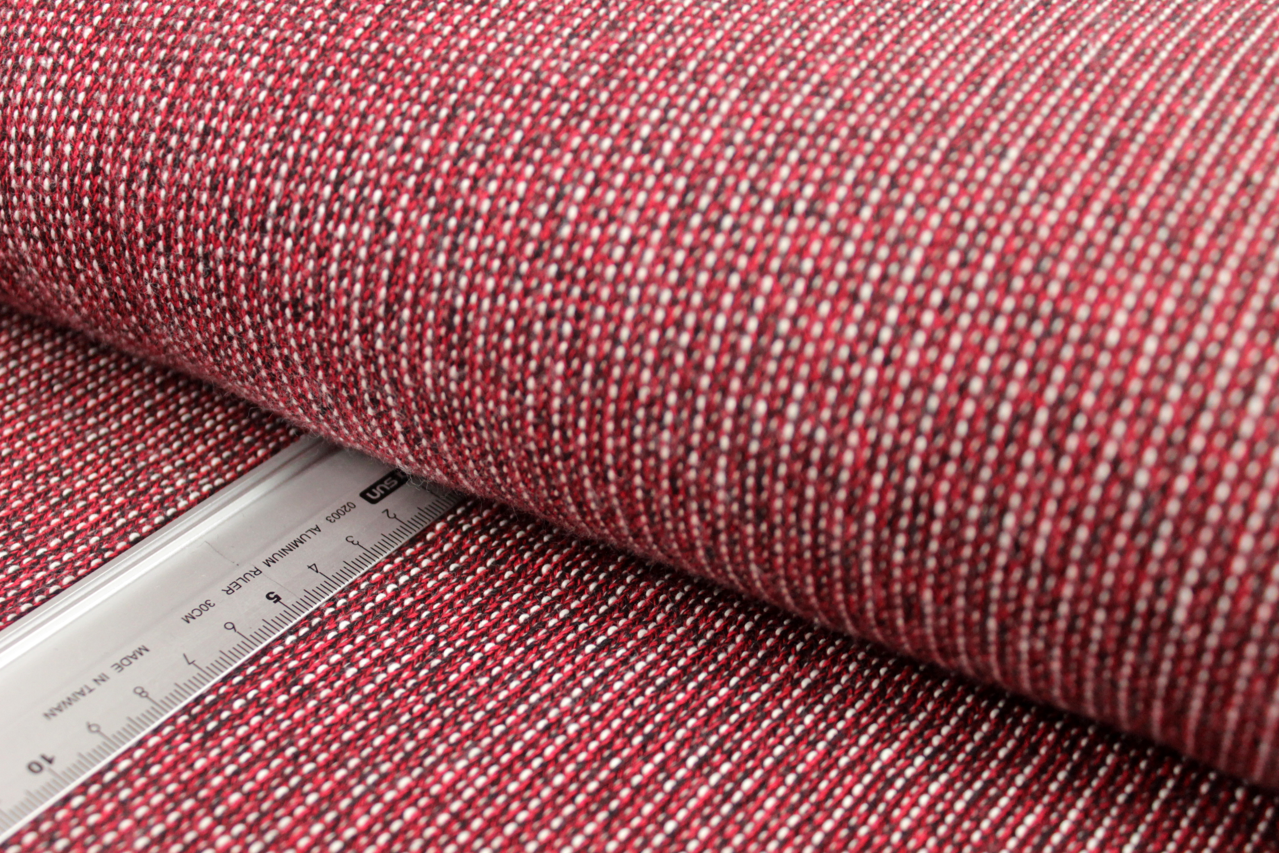 Strick | rot/creme/schwarz