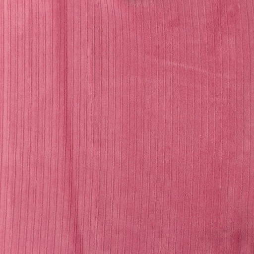 Breitcord - Velourjersey | Uni | rosa