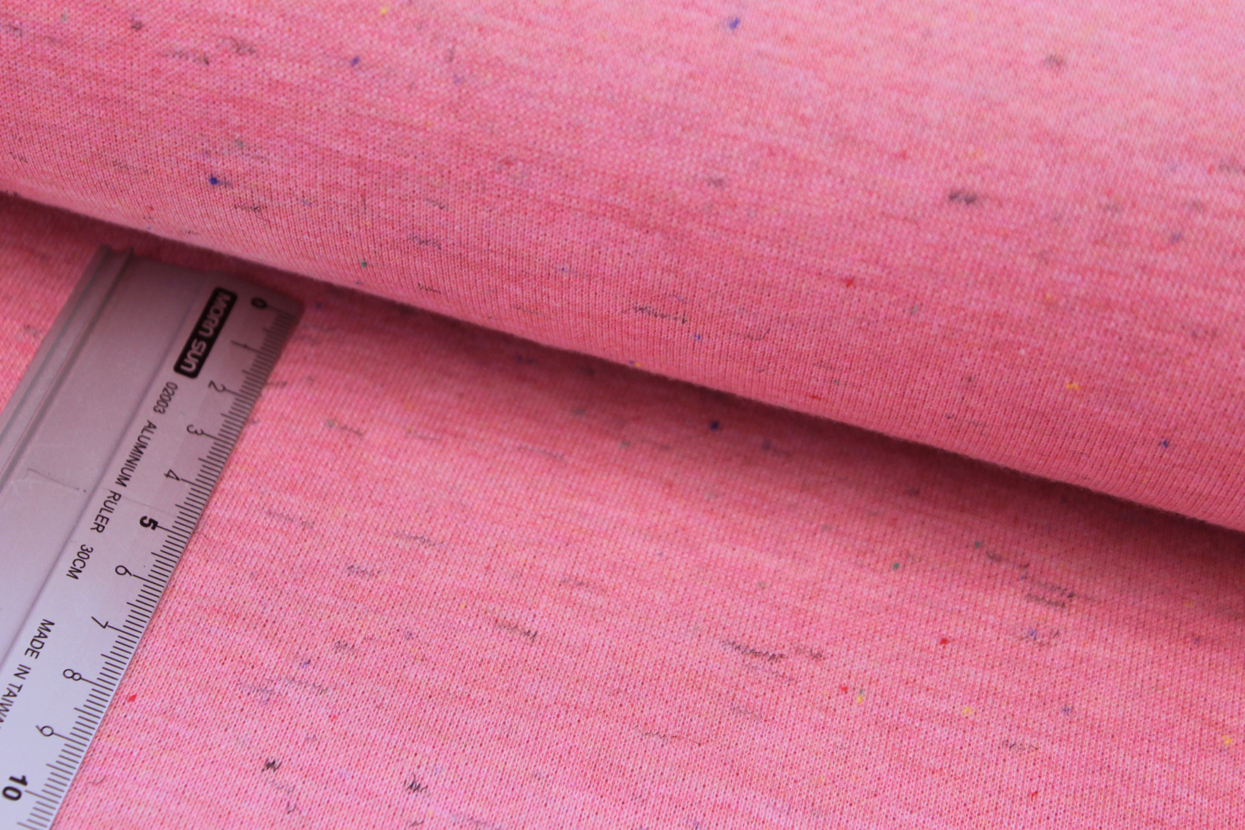 Baumwolle/Polyester/Viskose-French Terry | MULTI | lachs