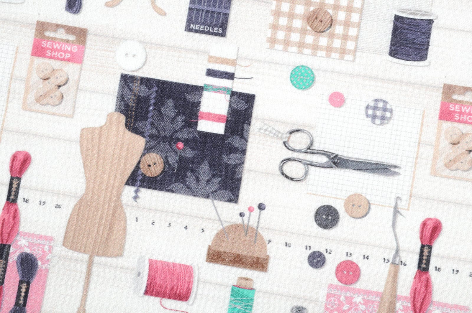 Baumwolle | bedruckt  | Patchwork | Nähliebe | creme