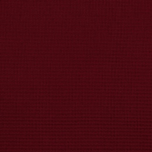 Baumwolle | uni | Waffle Piqué | beere