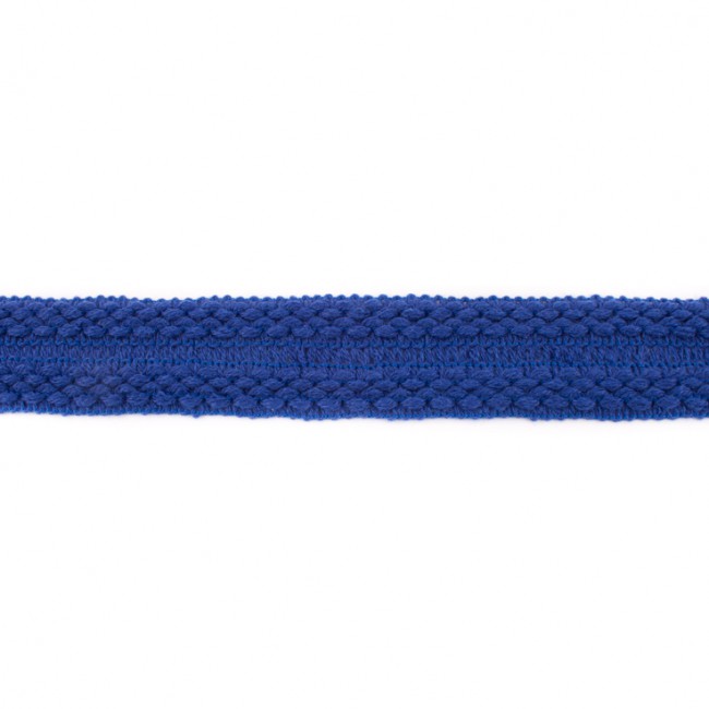 Einfasstresse / Wolltresse | 33mm | 41586 | kobalt