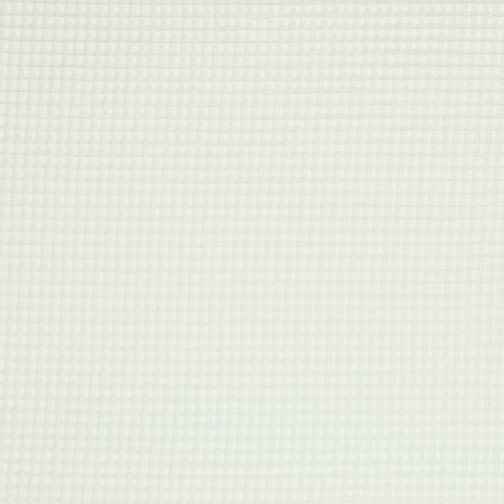 Baumwolle | uni | Waffle Piqué | ecru