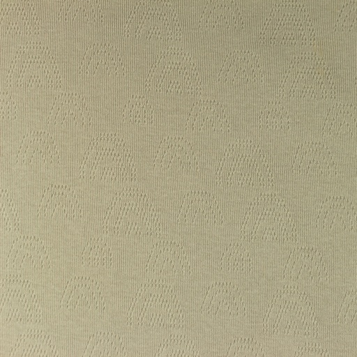 Ajour-Jersey | Sommerstrick | Uni | Regenbogen | Kiesel