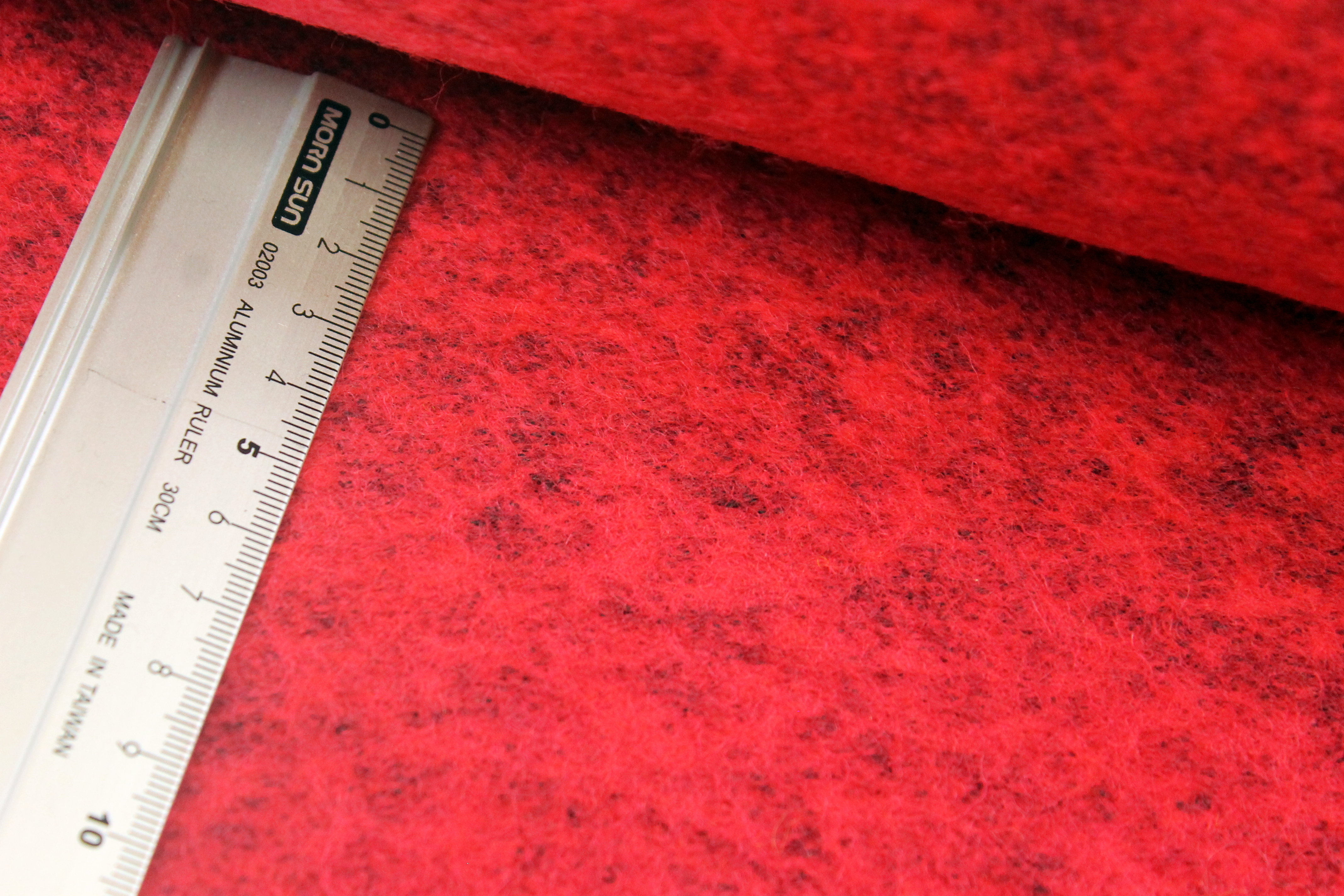 gekochte Wolle | rot