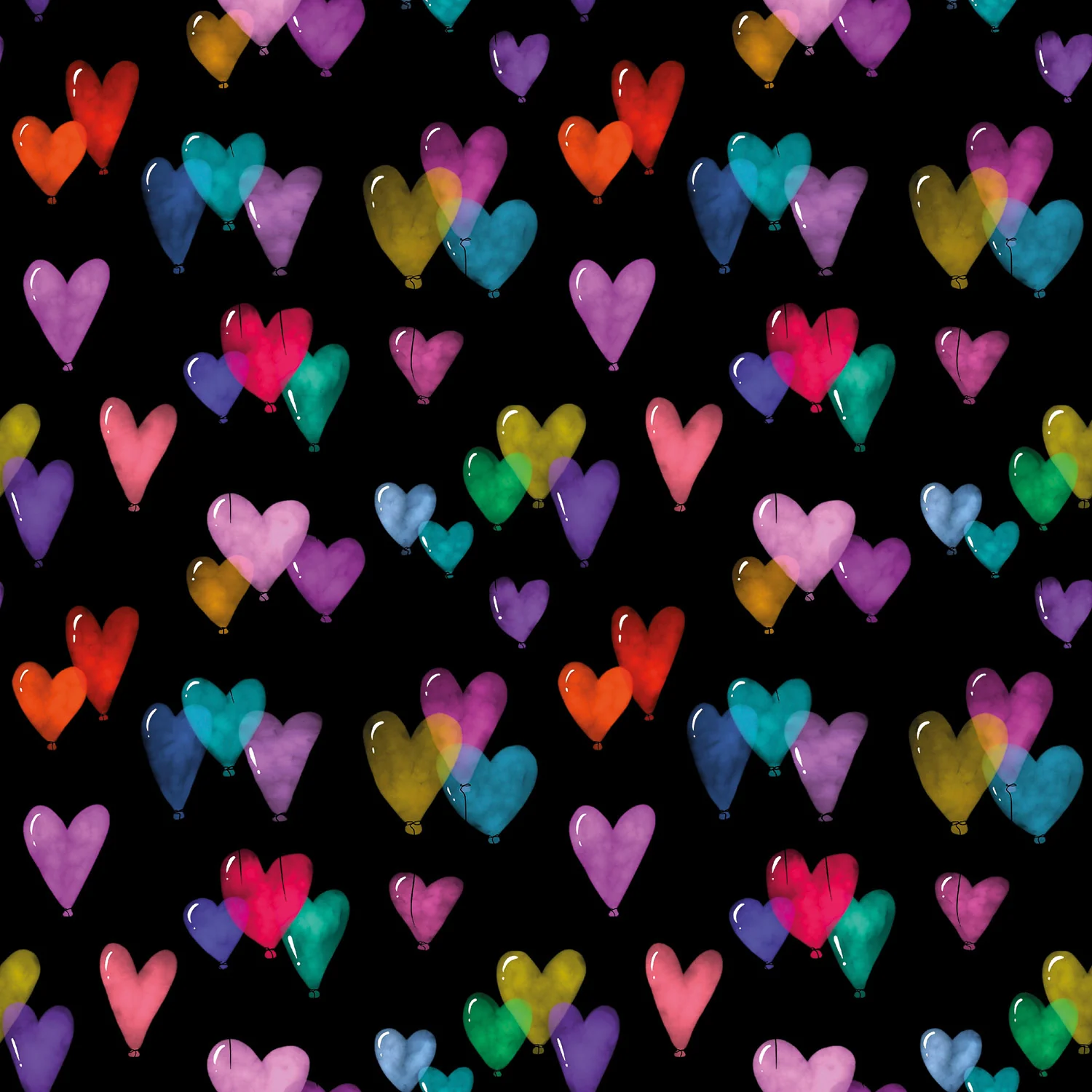 Softshell | bedruckt | Herz an Herz | schwarz