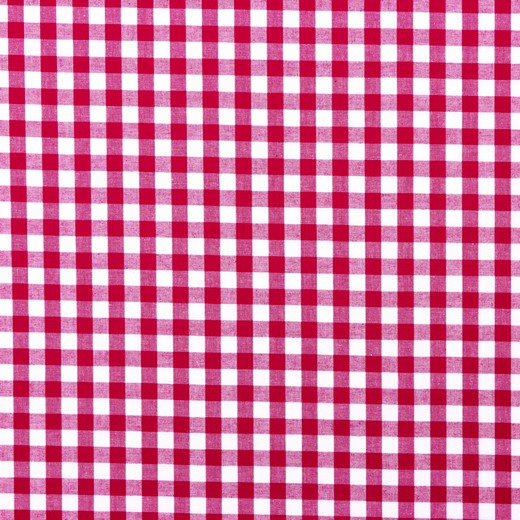 Baumwolle | Vichy | 8mm | berry/weiß